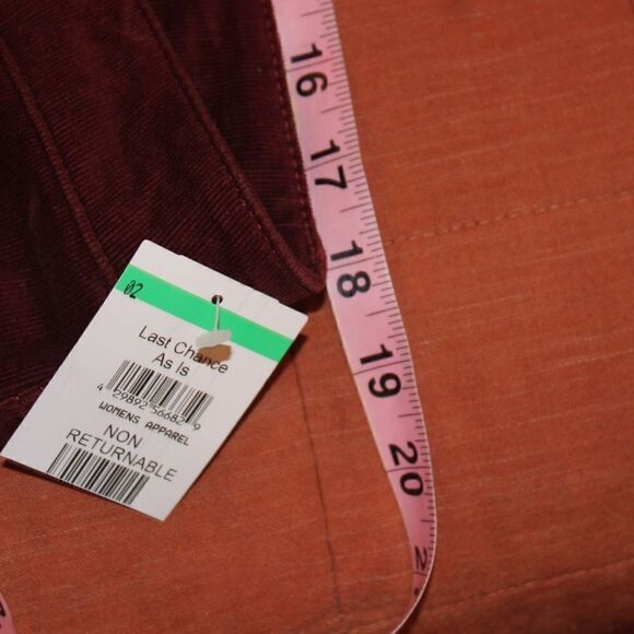 NEW KUT High Rise Donna Fab ab Ankle Skinny Corduroy Jeans Women Size 16 - Picture 12 of 14